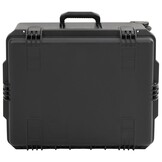 vidaXL Flightcase Zwart - 62,5x49,5x37 cm - 34% Korting