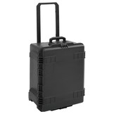 vidaXL Flightcase Zwart - 62,5x49,5x37 cm - 34% Korting