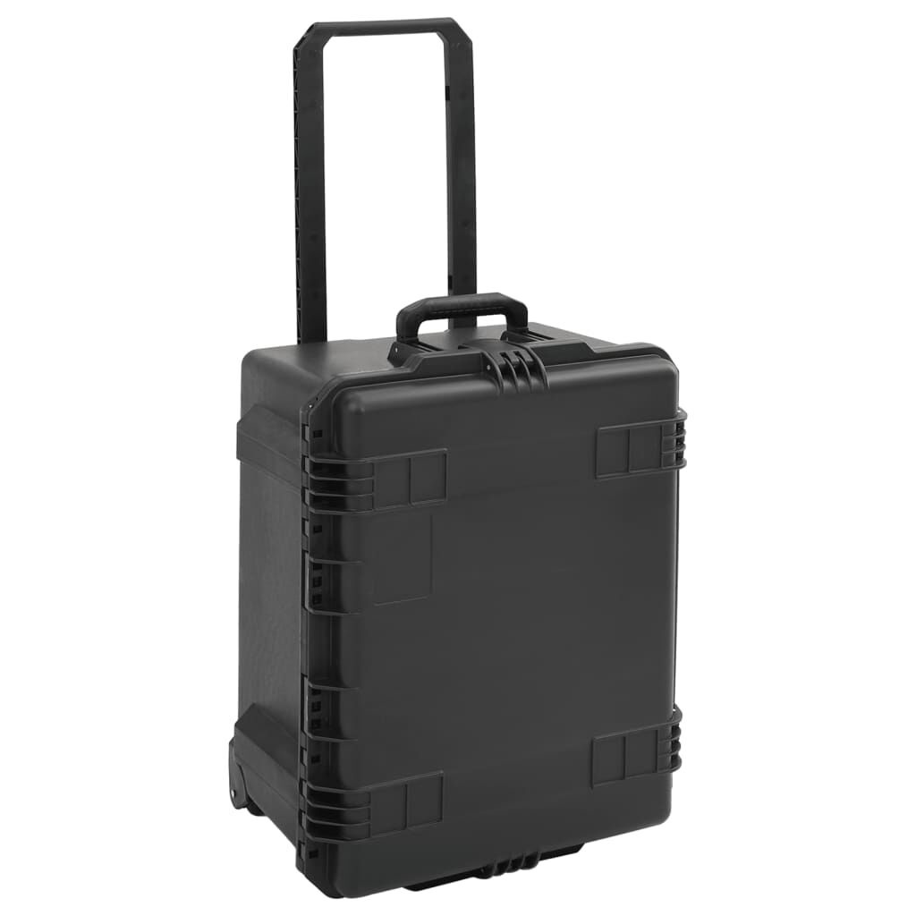 vidaXL Flightcase Zwart - 62,5x49,5x37 cm - 34% Korting