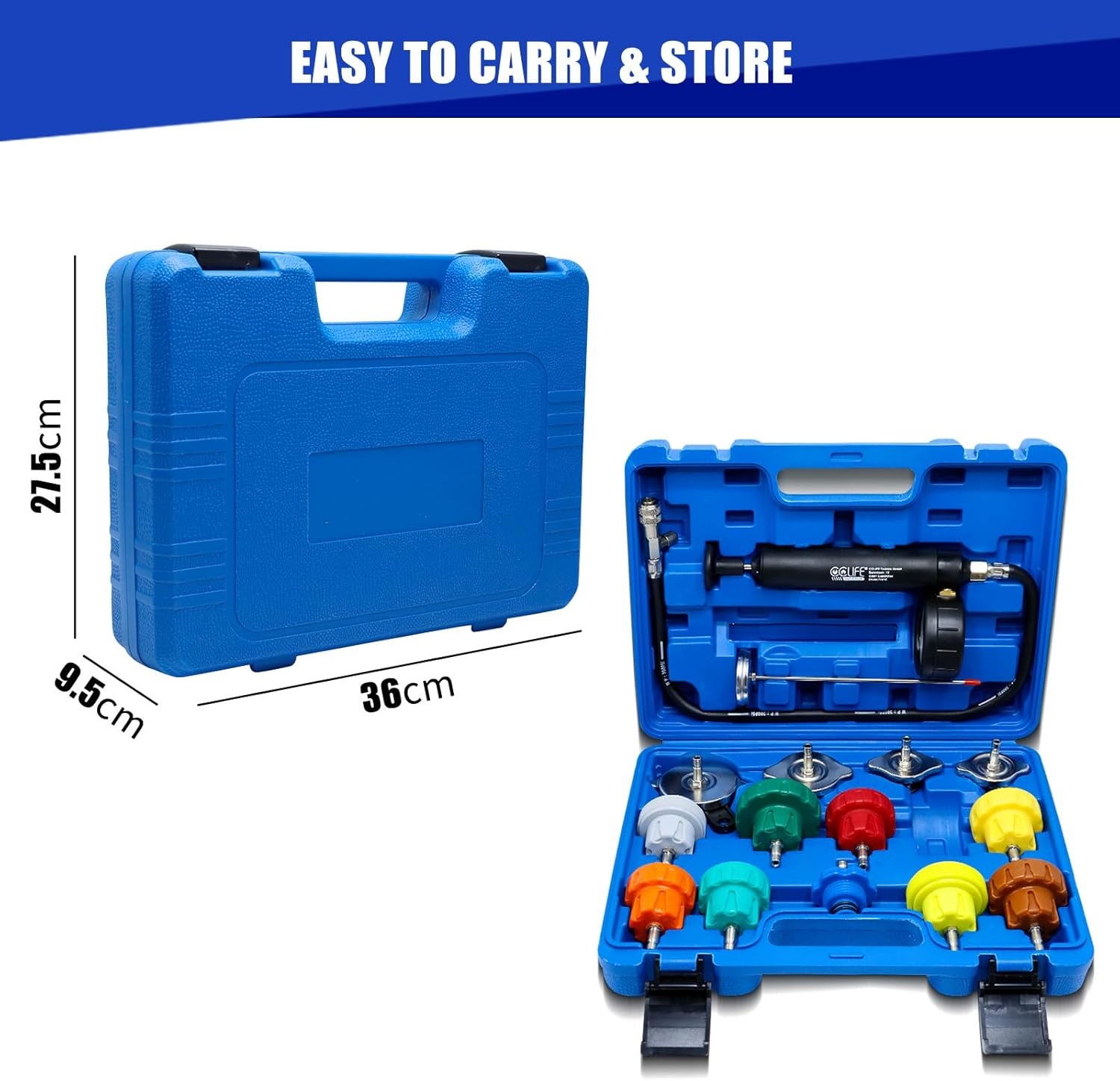 CCLIFE Koelsysteem Tester: 16-delig, 27% Korting!