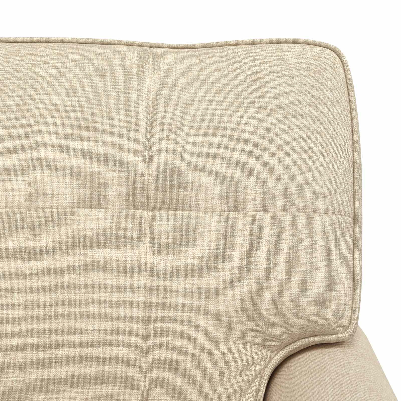 vidaXL Chaise Lounge Crème - 34% Korting - Nu Slechts 1 Beschikbaar!