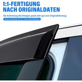 Winddeflector Ford Ranger 2012-2022 - Acryl Getint - 27% Korting
