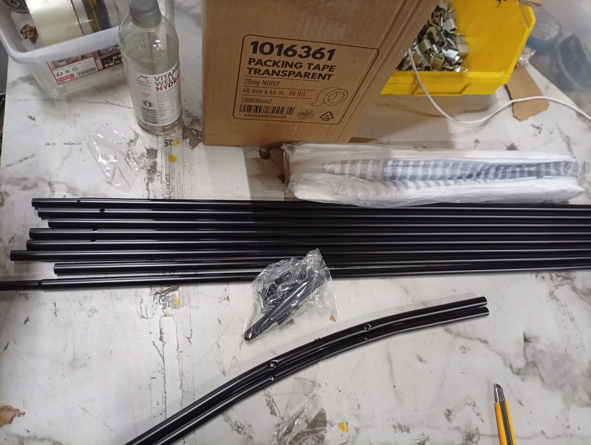 vidaXL Kamerscherm Wit (175x180cm) - 52% Korting!