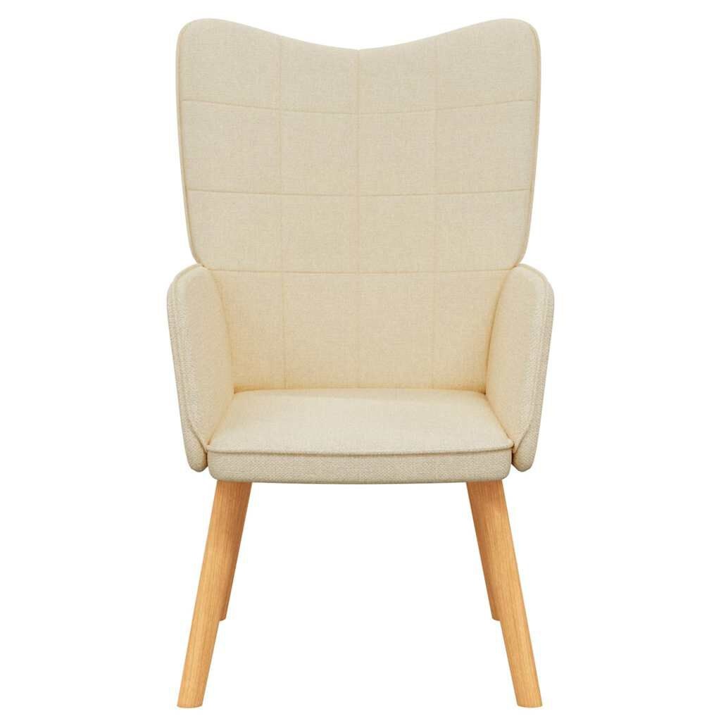 VidaXL Relaxstoel Crème - 33% Korting!