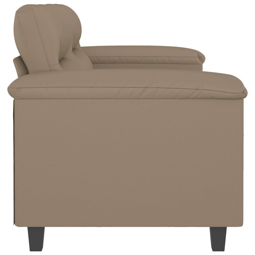 vidaXL Tweezitsbank Cappuccino - 34% Korting!