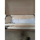 vidaXL Wit Bedframe 160x200cm Spaanplaat - 54% Korting!