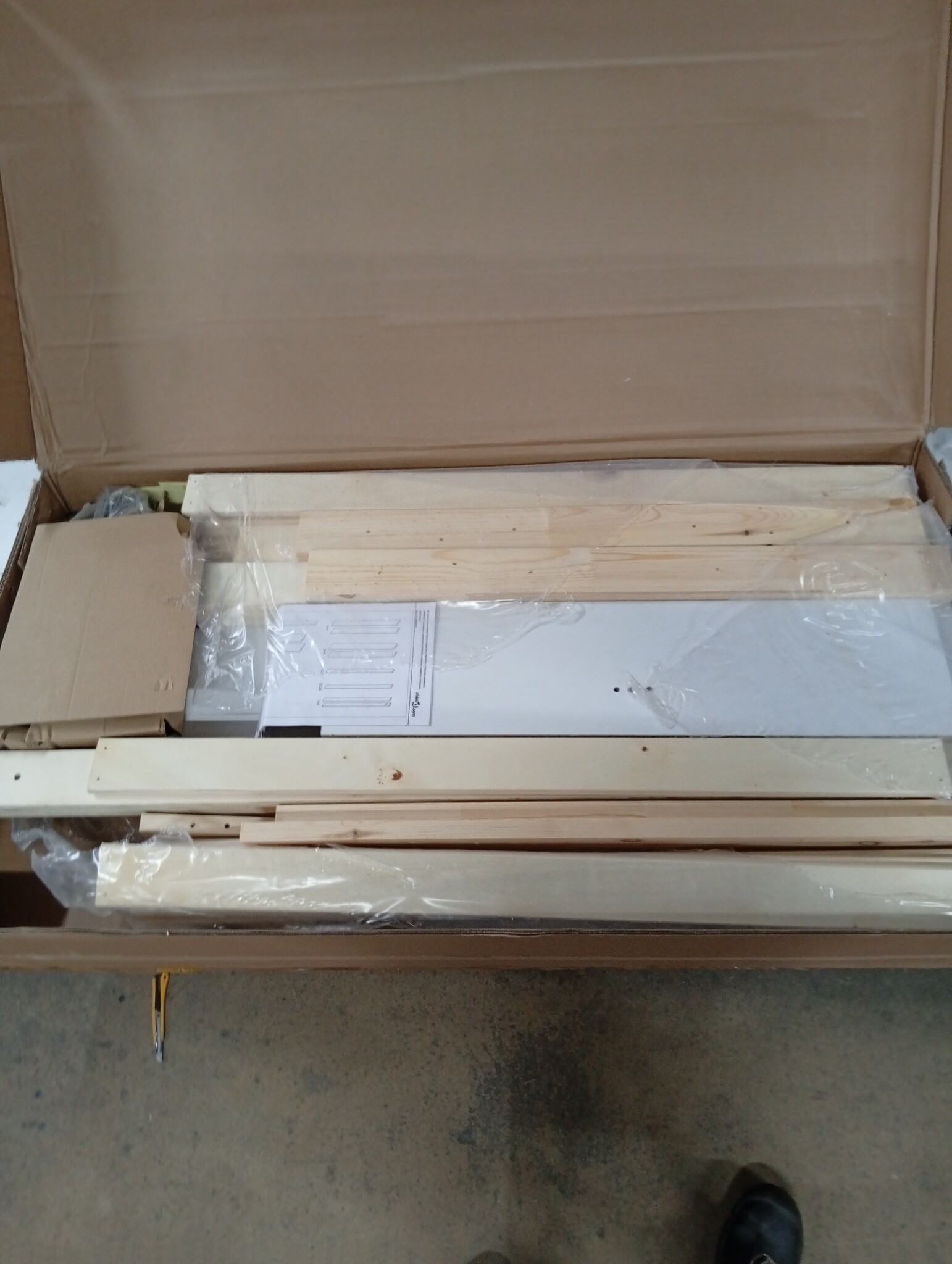 vidaXL Wit Bedframe 160x200cm Spaanplaat - 54% Korting!