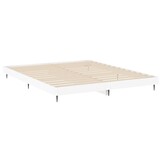vidaXL Wit Bedframe 160x200cm Spaanplaat - 54% Korting!