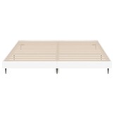 vidaXL Wit Bedframe 160x200cm Spaanplaat - 54% Korting!