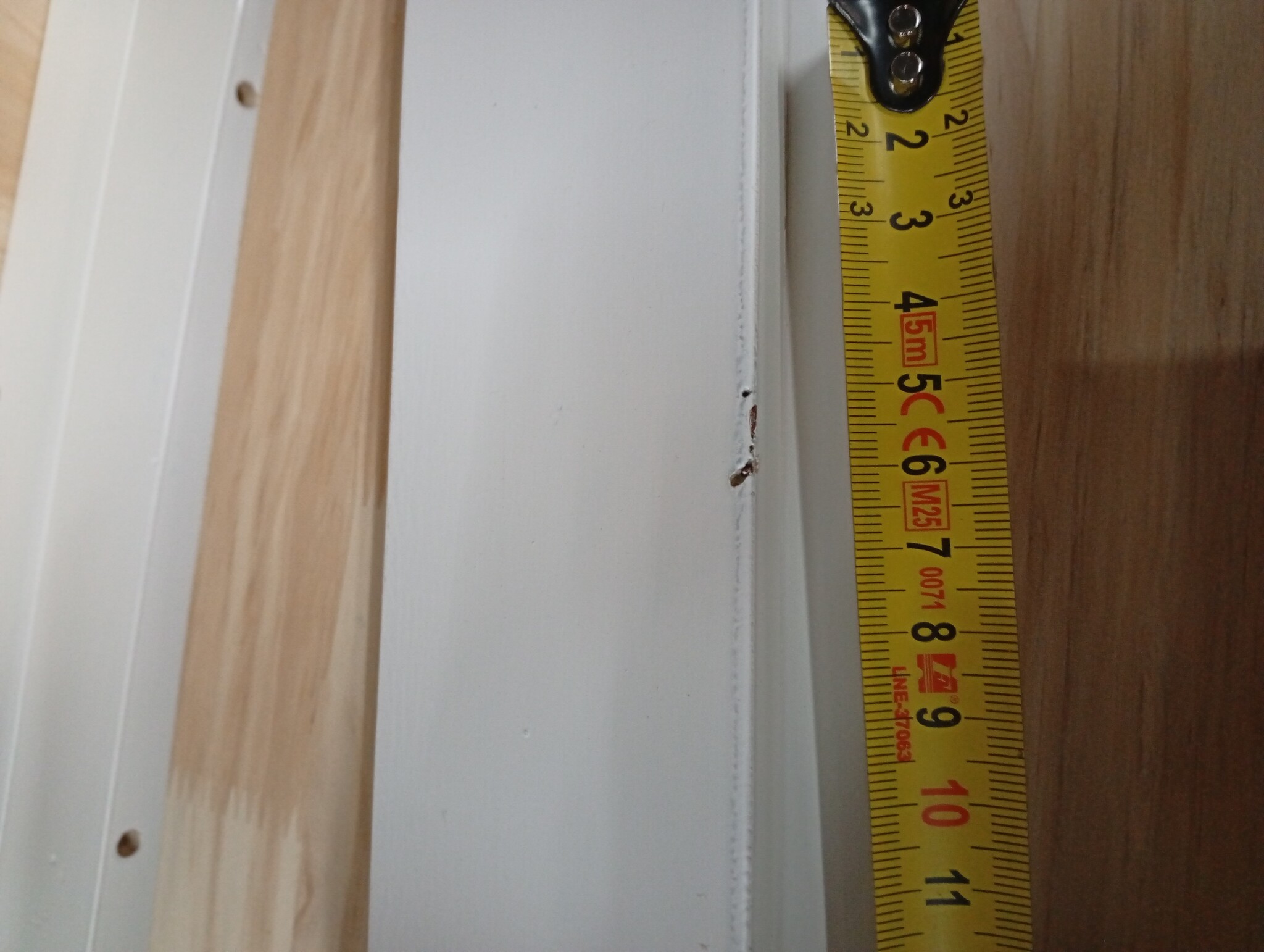 vidaXL Dressoir 164x37x68 cm massief grenenhout wit