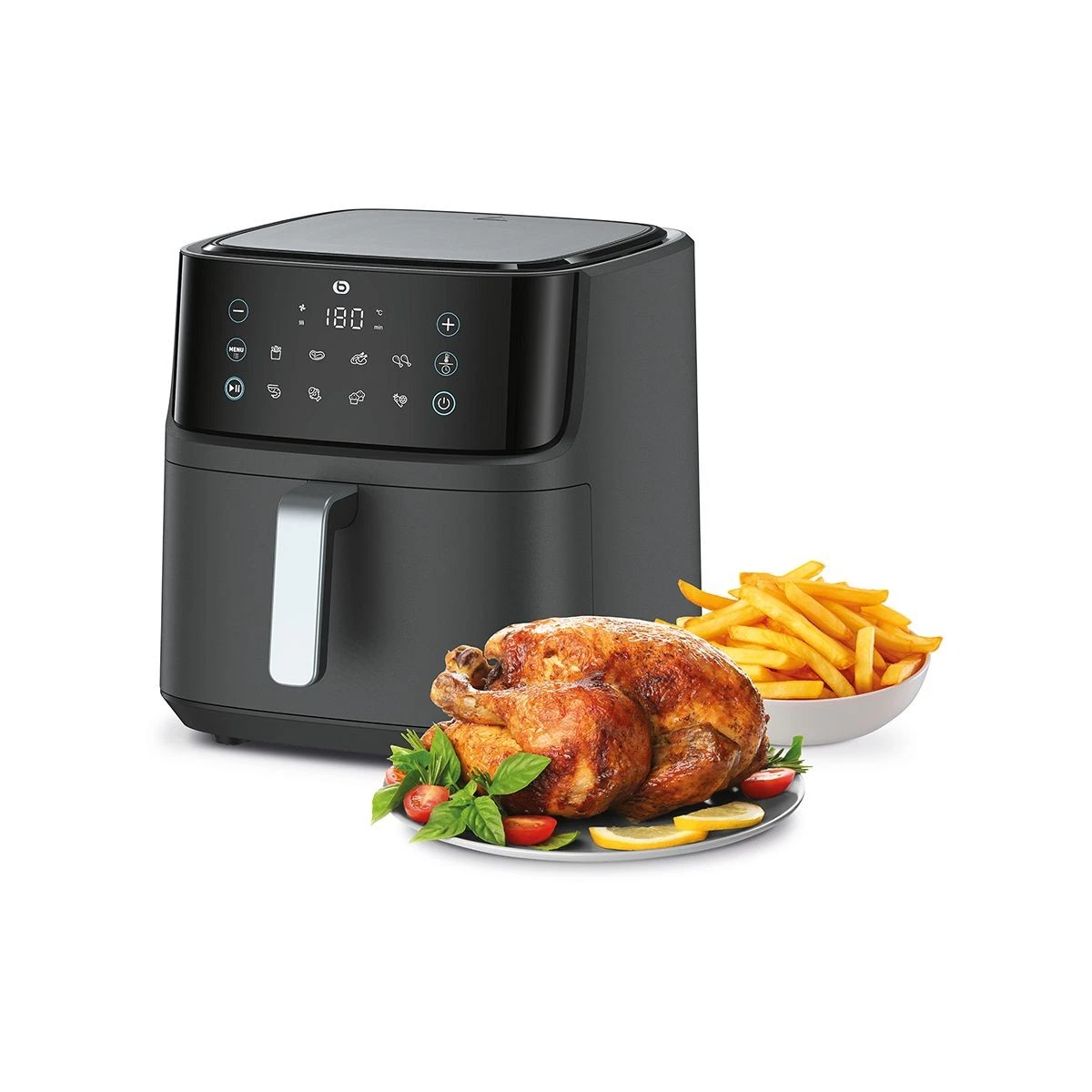 ESSENTIELB Airfryer 7.6L met 48% Korting - Als Nieuw!