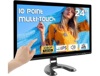 Prechen 24" Touchscreen Monitor 1080P IPS met 36% Korting