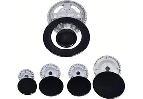 Gaskookplaatafdekking 5-delig - Zinklegering - 43% Korting!