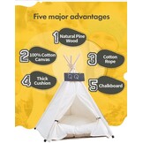 Huisdierentipi met Zebra Print - 34% Korting!