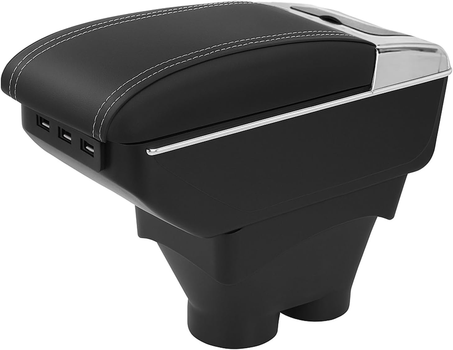 Armsteun Peugeot 208 (13-18) met 7 USB & Opbergvak - 39% Korting!