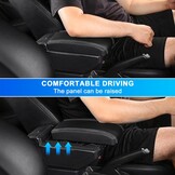 Armsteun Peugeot 208 (13-18) met 7 USB & Opbergvak - 39% Korting!