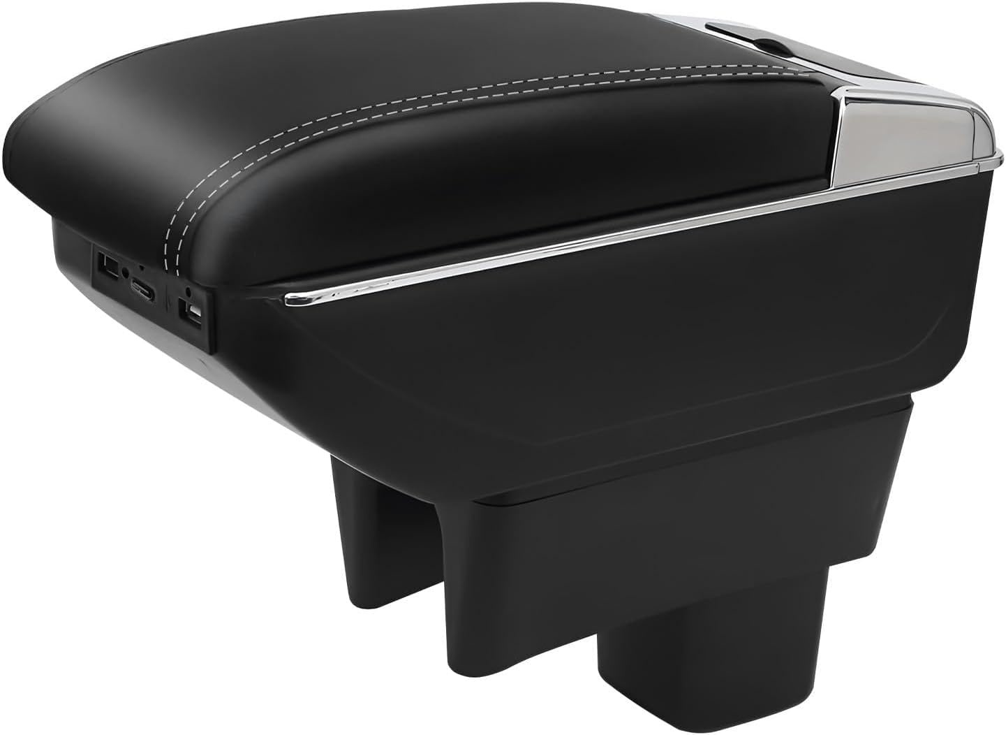 Armsteun Peugeot 208 (13-18) met 7 USB & Opbergvak - 39% Korting!