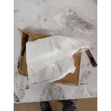 vidaXL Gordijn (1 St.) Zuiverwit Polyester - 58% Korting!