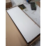 vidaXL Wandtafel Grenenhout Wit - 58% Korting