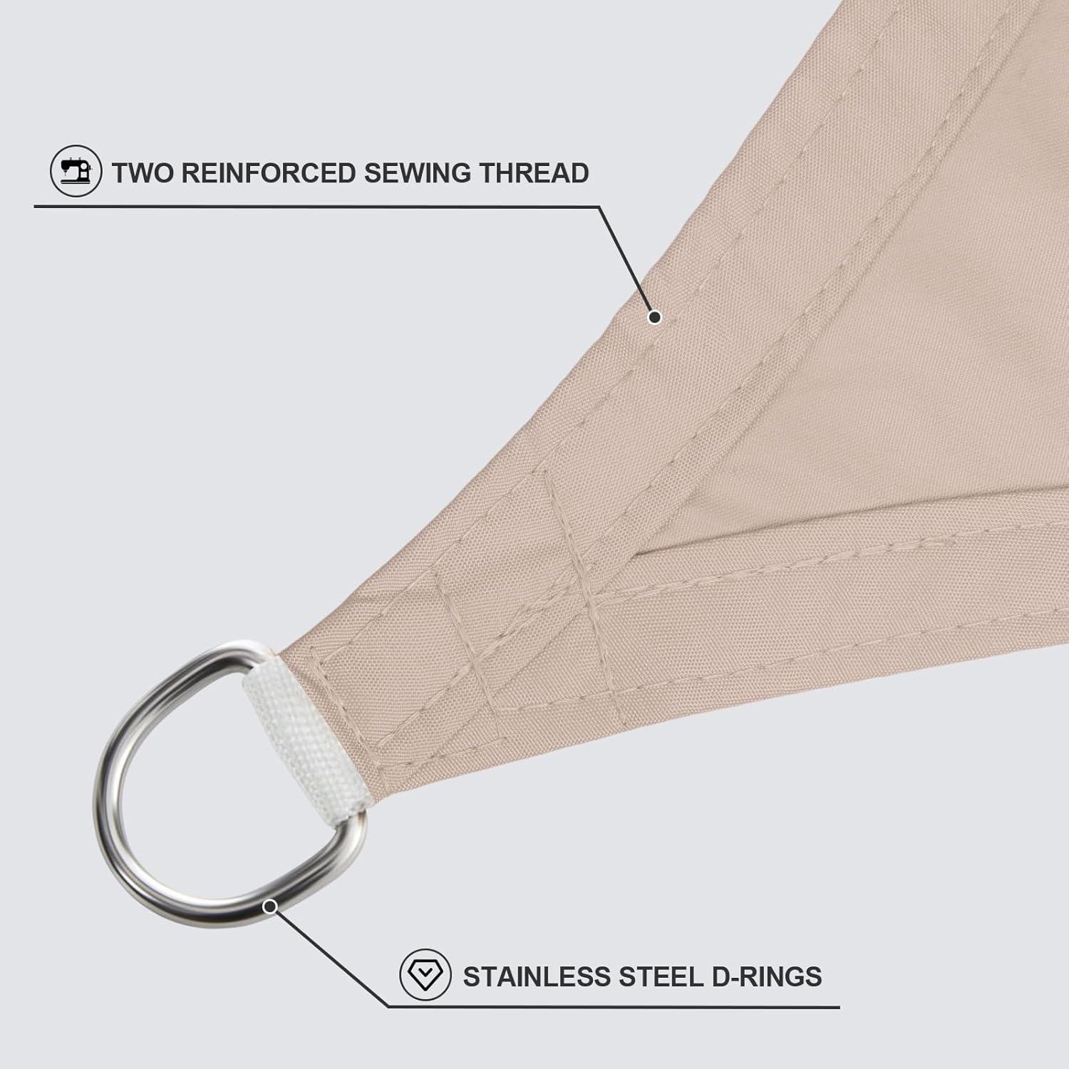 Sunnylaxx Zonnedoek 5x5m - 42% Korting!