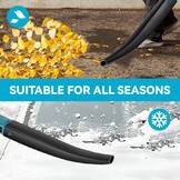 ONEVAN Accu Bladblazer - 350 km/u - 6 Snelheden - 28% Korting