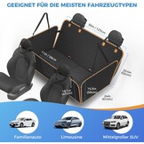 Waterdichte Hondendeken Achterbank - 27% Korting!