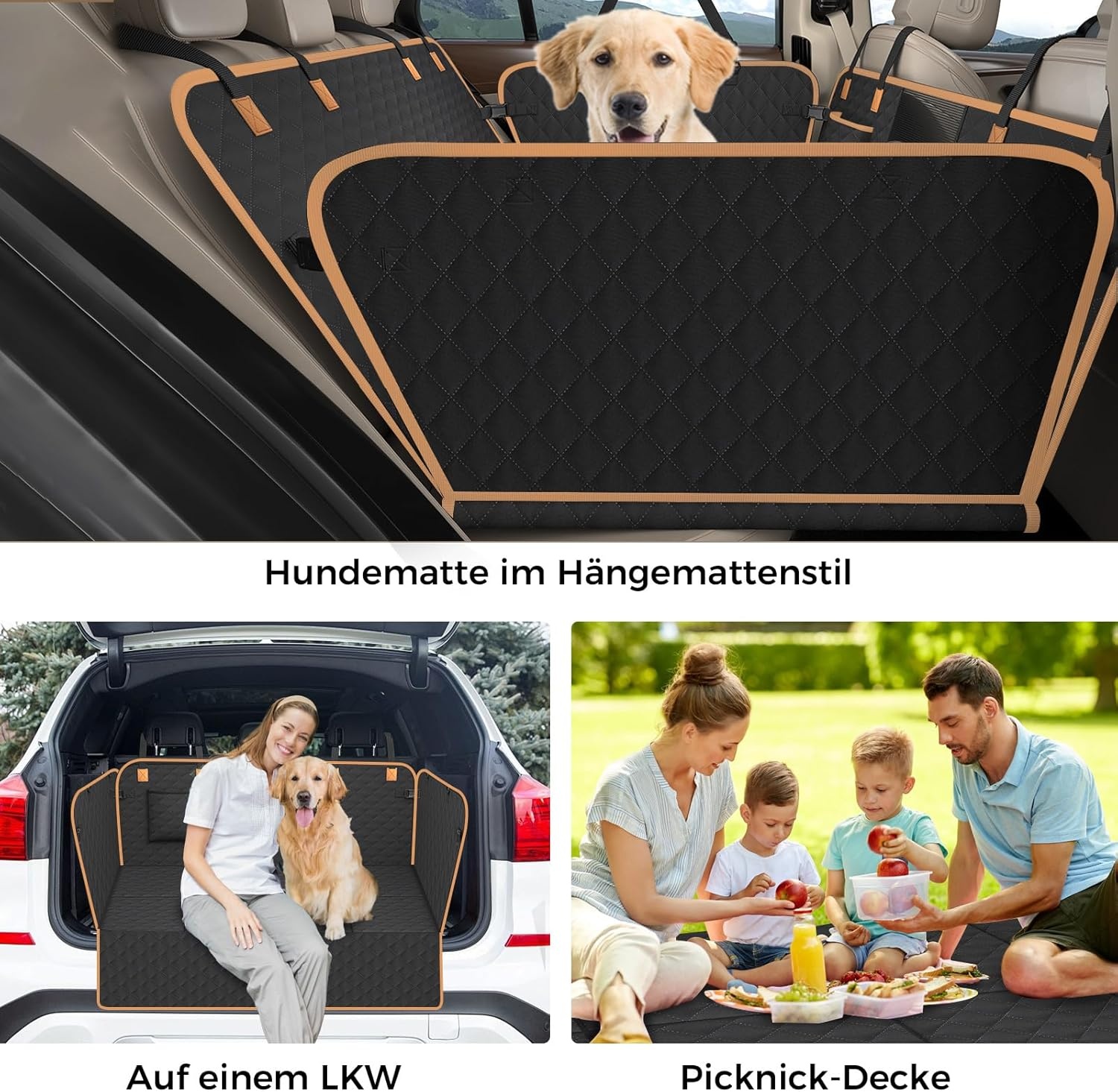 Waterdichte Hondendeken Achterbank - 27% Korting!