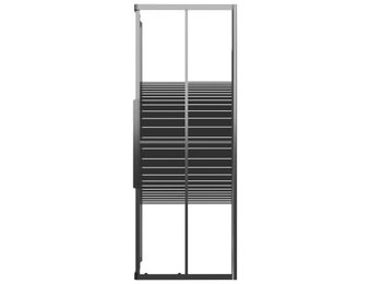 vidaXL Douchecabine met Strepen - 80x80x180 cm - 37% Korting