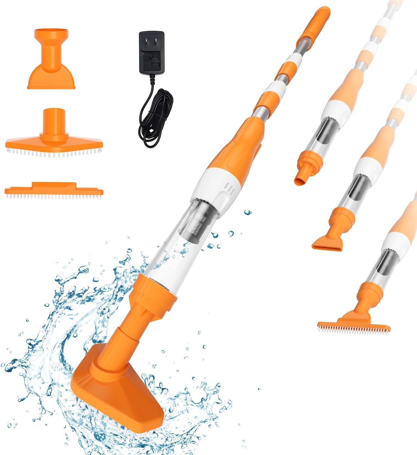 Zwembadzuiger 40% Korting - Draadloos & Compact