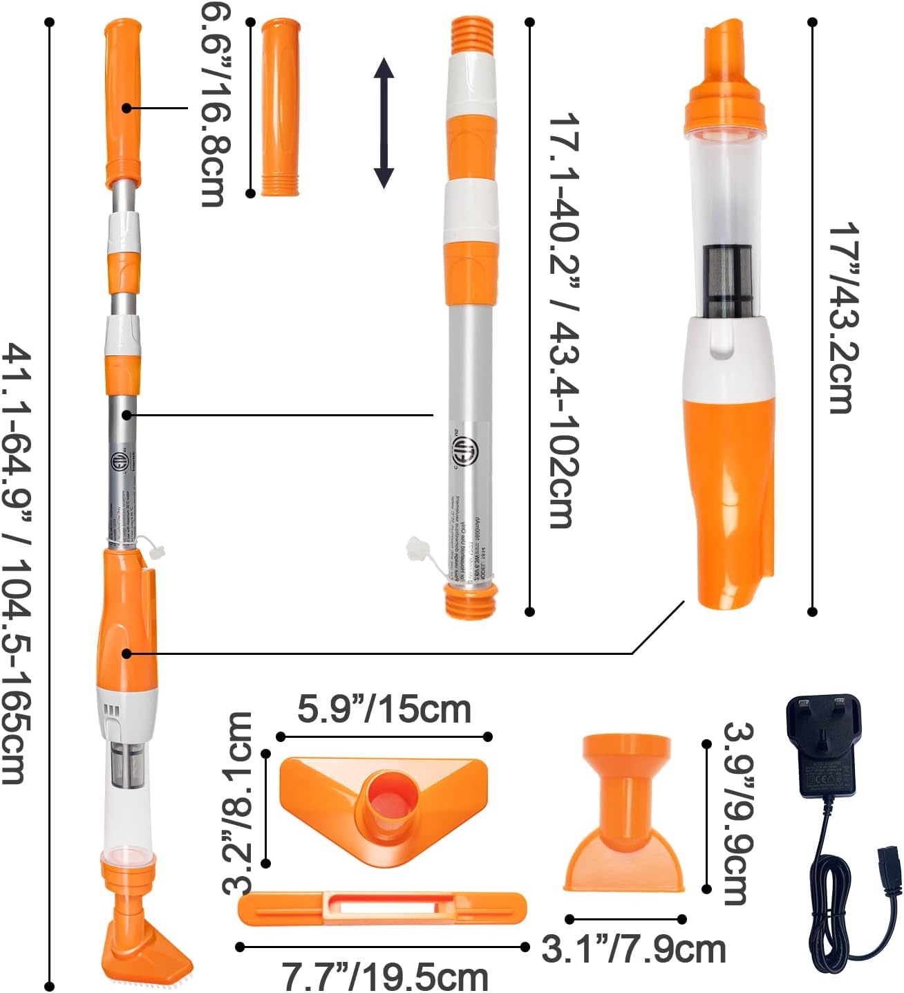 Zwembadzuiger 40% Korting - Draadloos & Compact