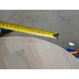 VidaXL Eikenhouten Tafelblad 60cm - 52% Korting!