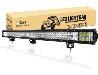 PICAA LED Light Bar 39" 540W Zwart - 58% Korting