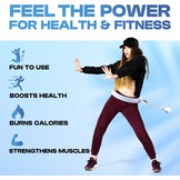 Smart Hula Hoop met Gewicht: 35% Korting! (70-110 cm)