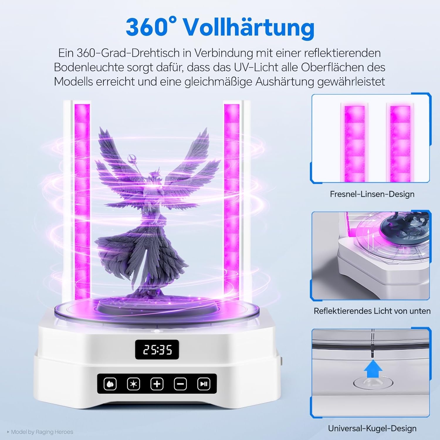 ELEGOO Mercury Plus 3.0 Was- & Uithardingsstation - 14% Korting!