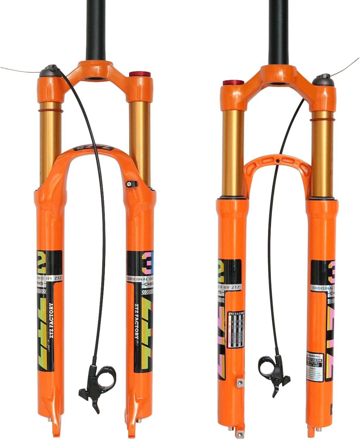 ZTZ Mountainbike Voorvork 26-29" Luchtdruk - 58% Korting