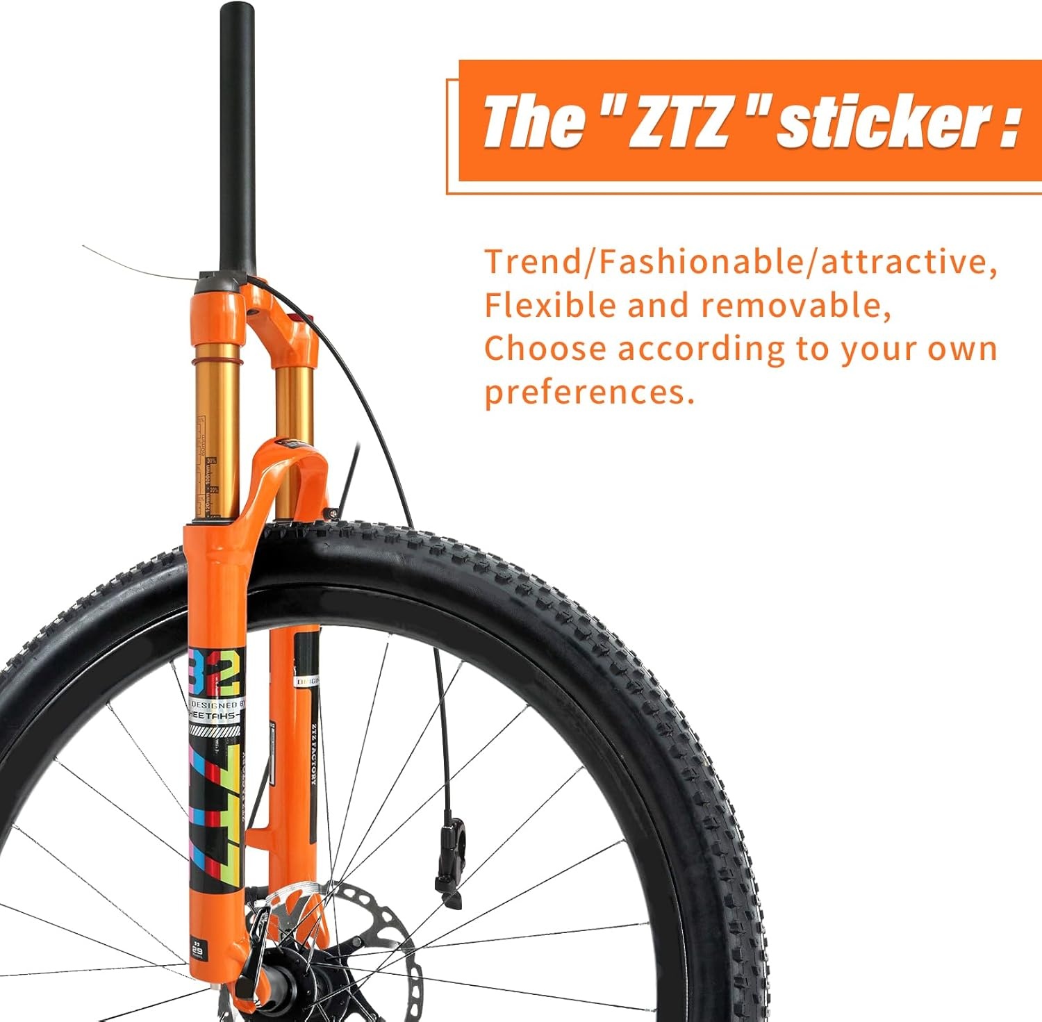 ZTZ Mountainbike Voorvork 26-29" Luchtdruk - 58% Korting