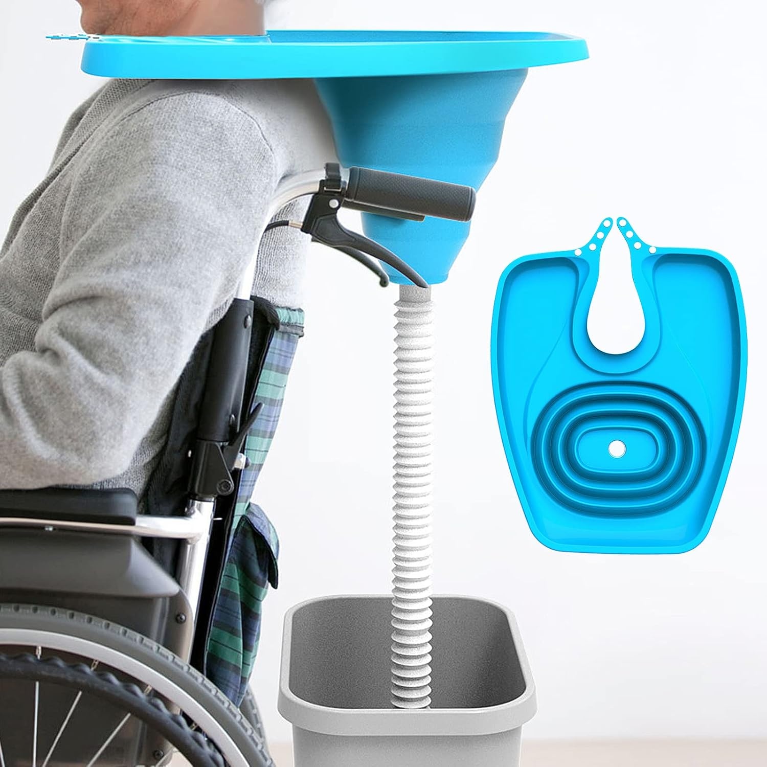 Opvouwbare wasbak met korting - ideaal voor bedlegerigen