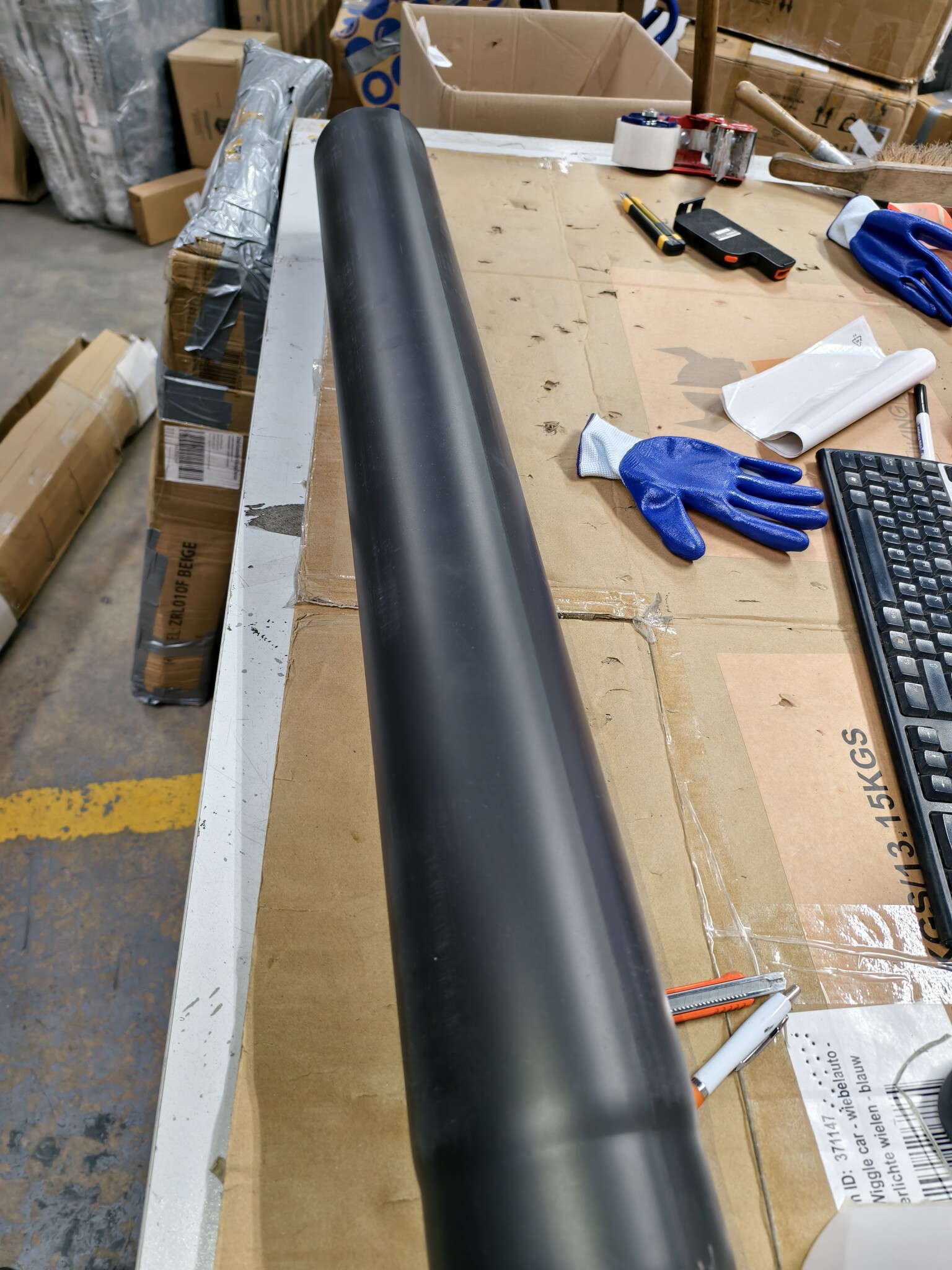 Zwarte Kachelpijp Rookkanaal Staal - Ø 120mm - 100cm - 51% Korting!