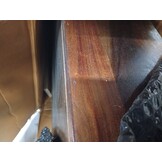 Retourtje Salontafel Massief Acaciahout - 80x80x30cm (70% Korting)