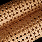 Gevlochten Rotan Band (Koffie) - 50x150cm - 56% Korting