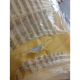 VidaXL Schommelstoel met Voetenbank - Stof Mosterdgeel (59% Korting)