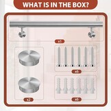 Zilveren RVS Trapleuning 100cm - 43% Korting!