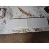 vidaXL Fotoplanken (2 st) - 40x9 cm MDF Wit - 61% Korting