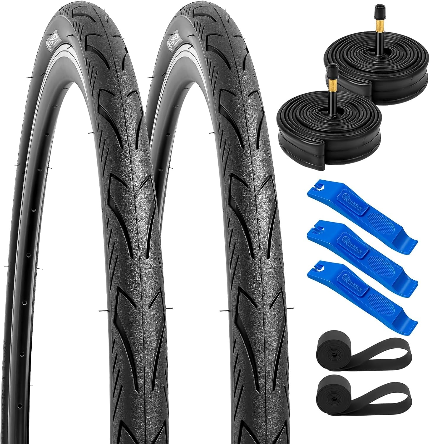 YunSCM Fietsbanden 20x1.95 Zwart (2-Pack) - 39% Korting