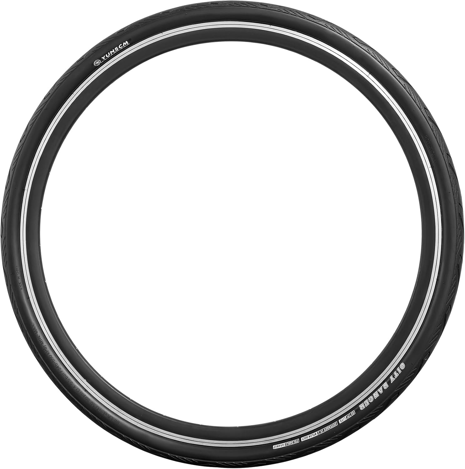 YunSCM Fietsbanden 20x1.95 Zwart (2-Pack) - 39% Korting