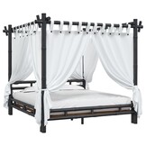 Hemelbed Bamboe 180x200cm - 35% Korting!