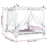 Hemelbed Bamboe 180x200cm - 35% Korting!