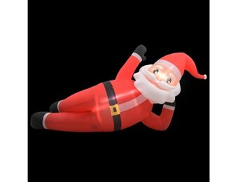 vidaXL Opblaasbare Kerstman XXL LED - 360 cm - 59% Korting