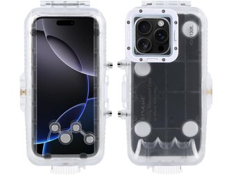 PULUZ Waterdichte Case iPhone 16 Pro Max - 40% Korting!