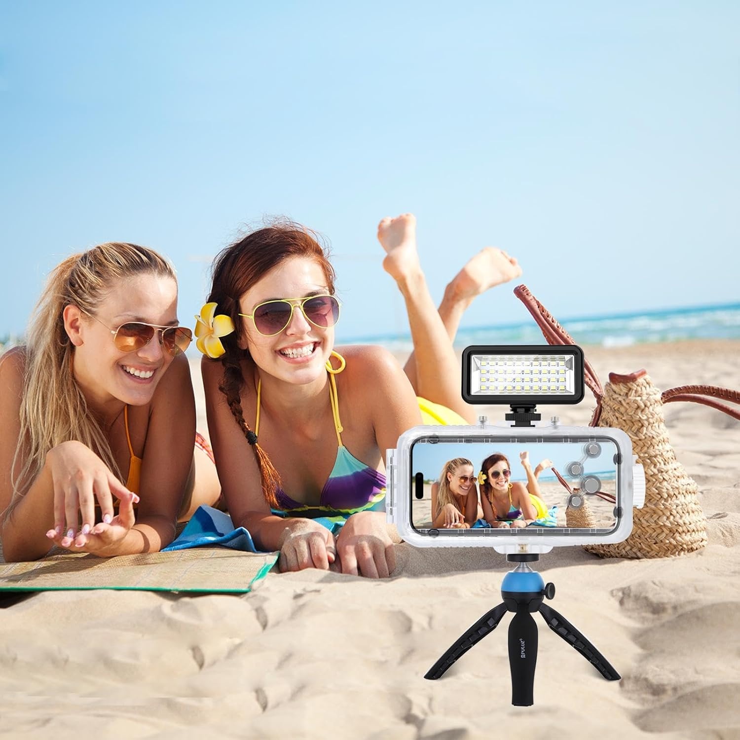 PULUZ Waterdichte Case iPhone 16 Pro Max - 40% Korting!